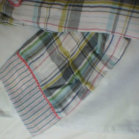 Sundance green gray pajama top - Large - Picture 5 of 8